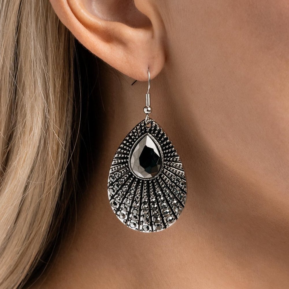 Urban Relic - Silver Earrings